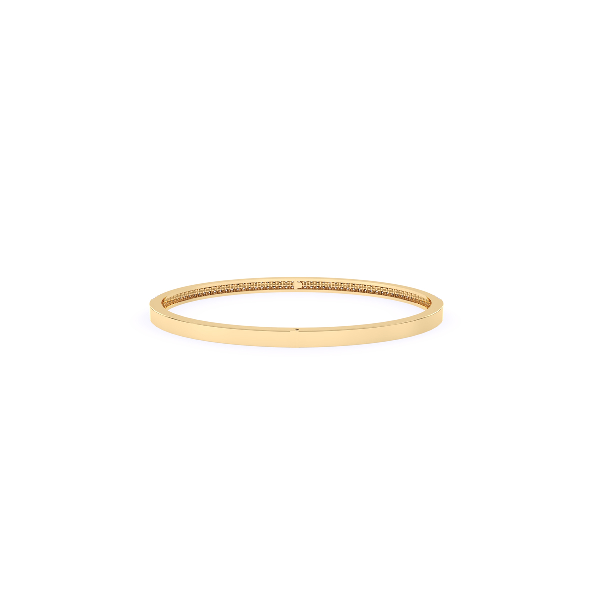 Charming Half Eternity Round Lab Grown Bracelet